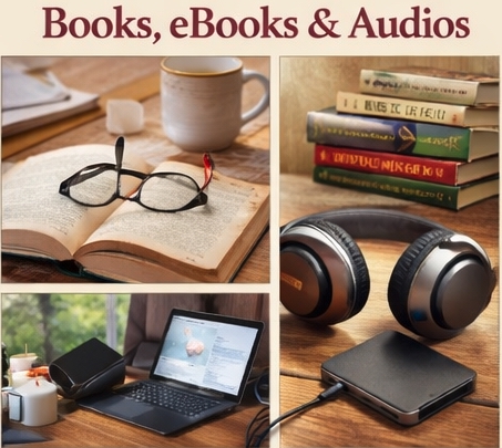 Books, eBook & Audibles catalogue cover